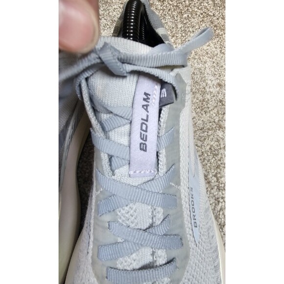 Brooks Bedlam 3 Womens Size 9.5 Running Shoe Grey Purple Trainer Athletic LowTop - Picture 3 of 12